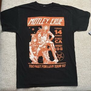 MONTLEY CRUE BAND TEE